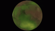 Mars Sky Pulsing