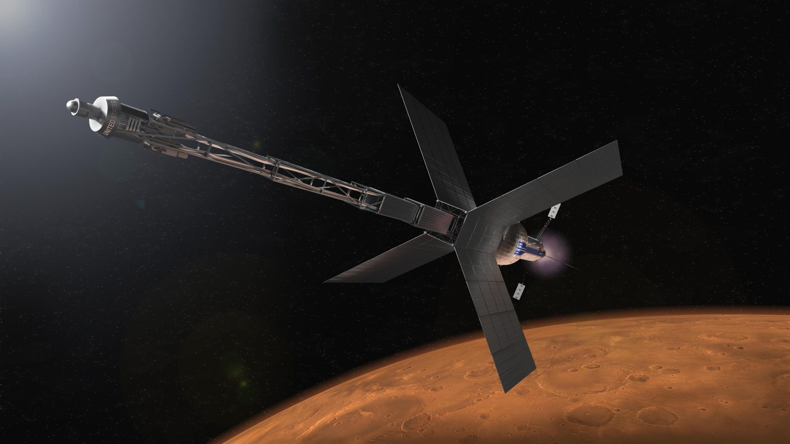 Egy termonukleáris rakéta hajtóműve képes-e a Marsra való utazásra?  A NASA és a DARPA tesztel