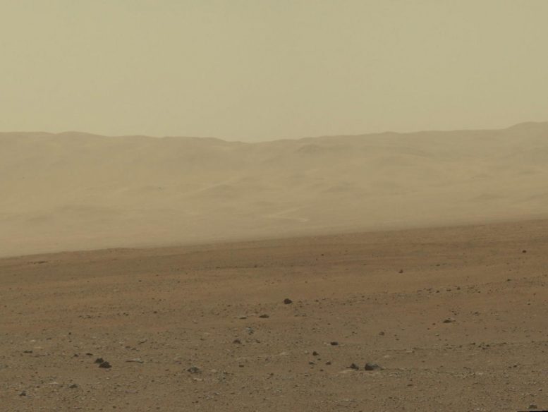 Mars Wall of Gale Crater