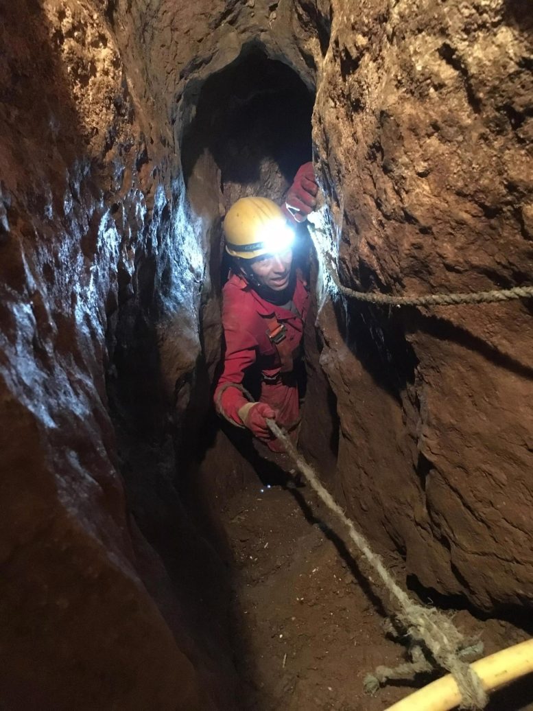 Martin Stables Underground Inside Heaning Wood Cave