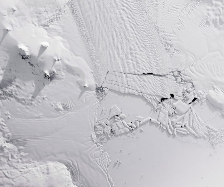 Massive Antarctic Iceberg