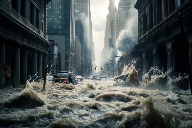 Massive Flooding Art Concept
