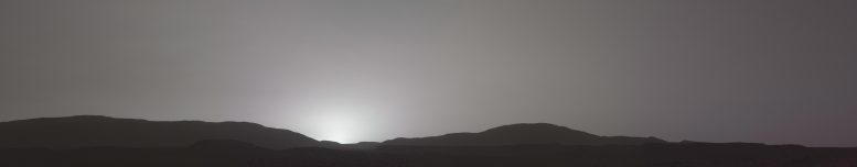 Mastcam Z İlk Marslı Gün Batımı