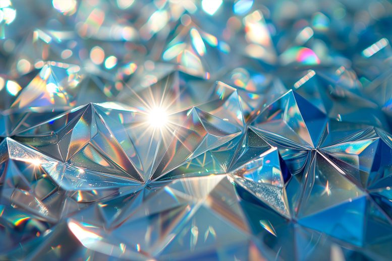 Materials Science Crystals Art Concept