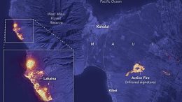 Maui Fire August 2023 Annotated