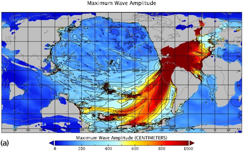 Maximum Tsunami Wave Amplitude
