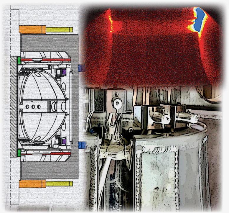 Mesure des températures dans les dispositifs de fusion nucléaire