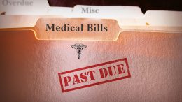 Medical Bills Concept