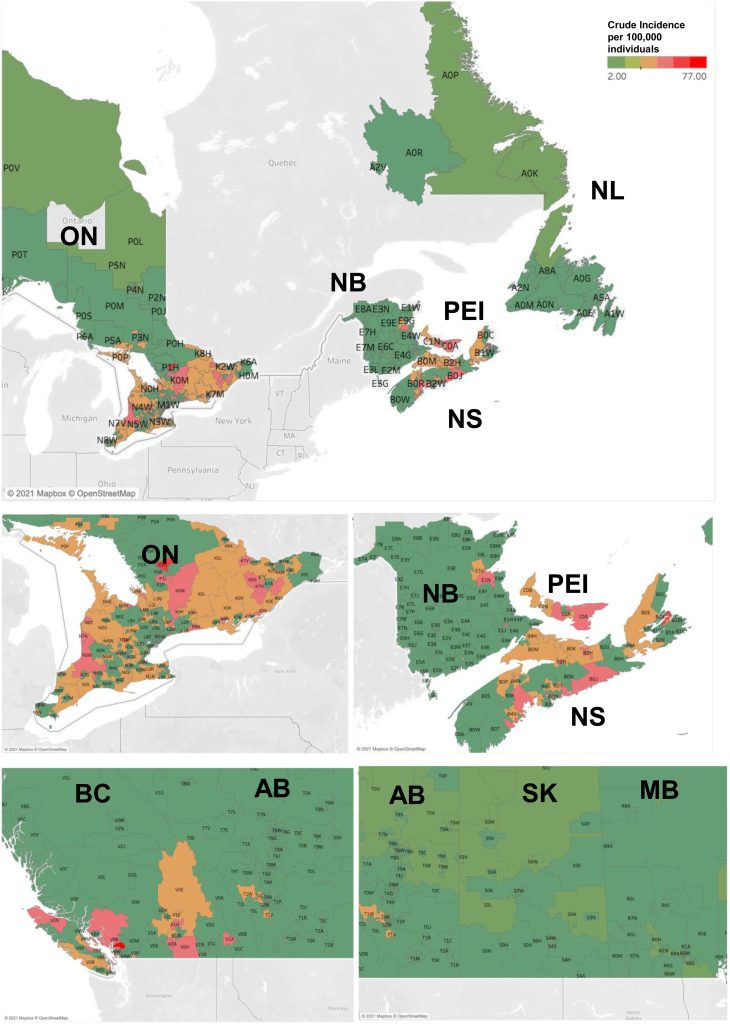 Melanoma Incidence Map