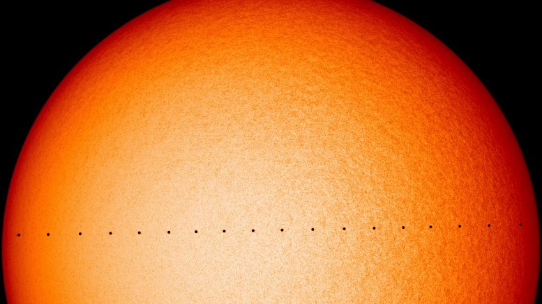 Mercury Transit Across Sun 2019
