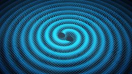 Merging Black Holes Ripple Space and Time