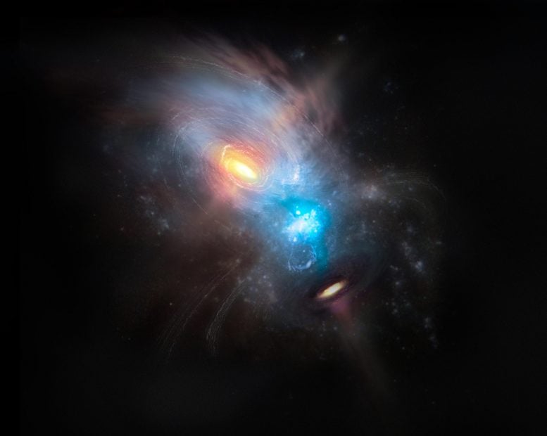Merging Galaxy NGC 6240