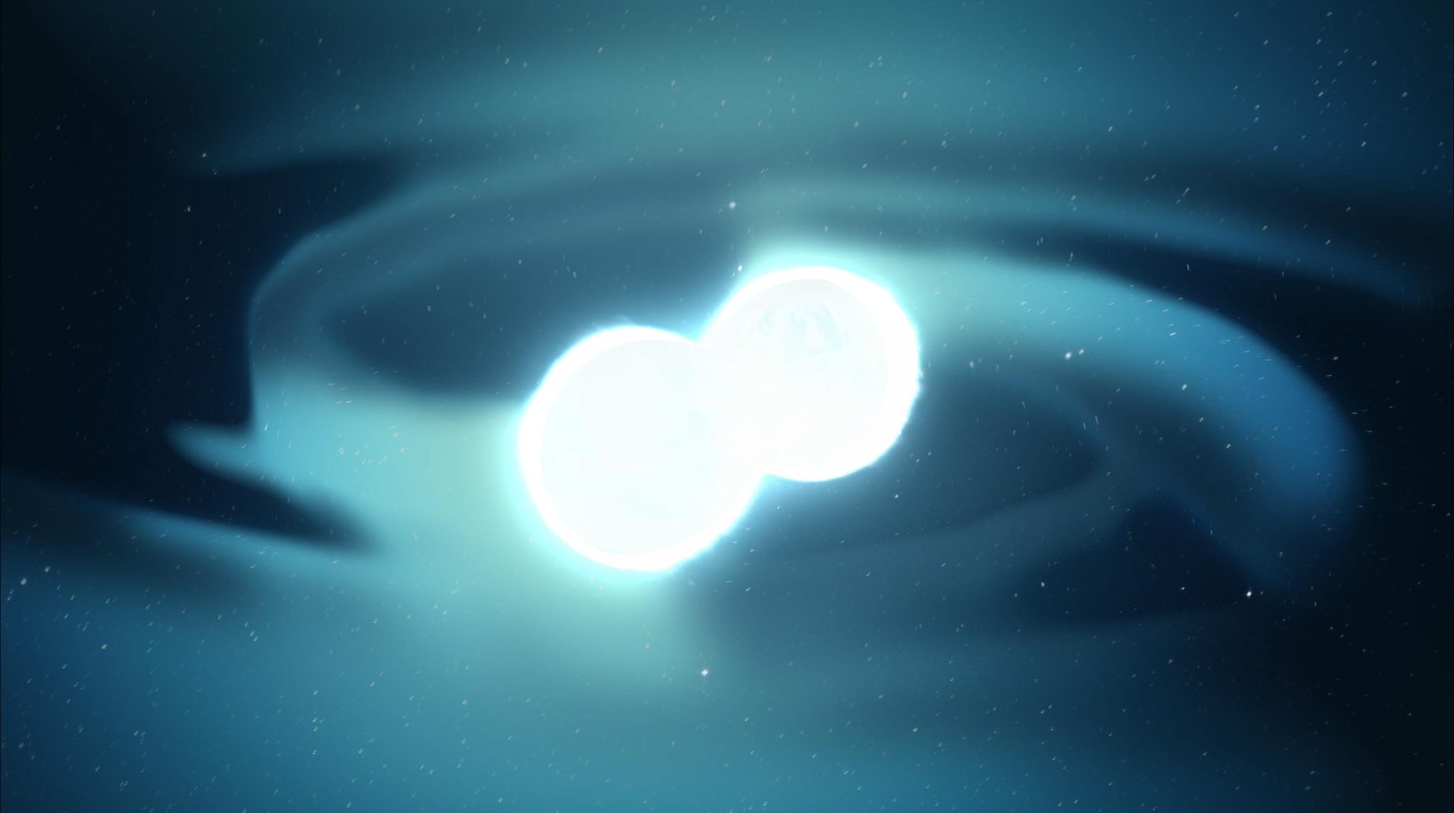Merging Neutron Stars Produce Blast of Gamma Rays