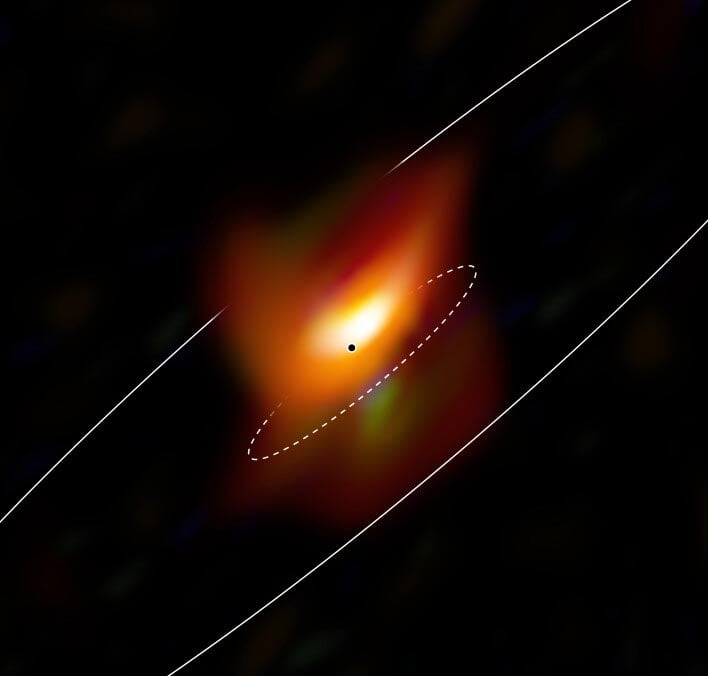 Messier 77 Active Galactic Nucleus