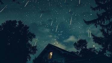 Meteor Shower Art