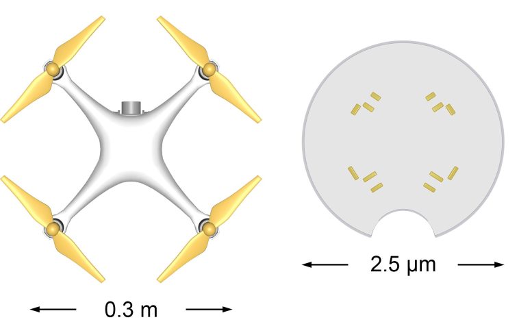 Microdrone vs. Quadrocopter