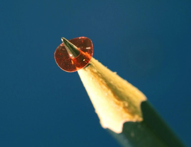 Micromotor on Pencil Tip