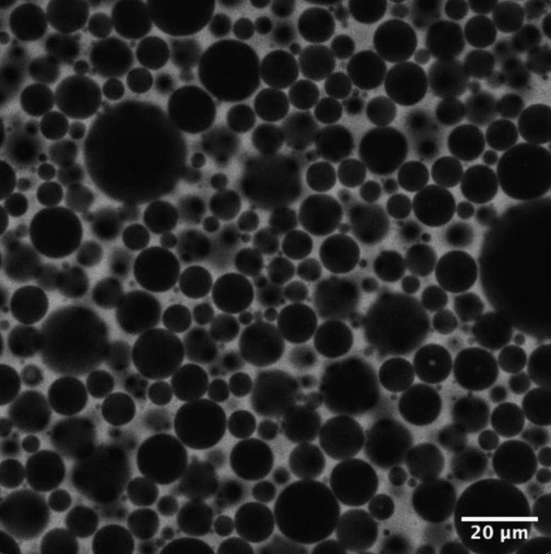 Microscopic Bubbles Moving in Foam