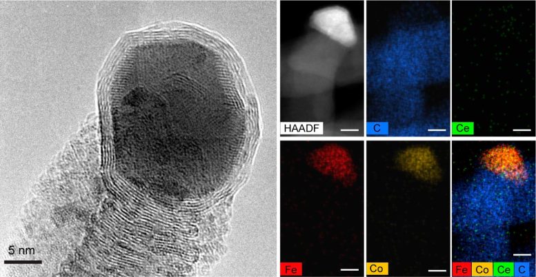 Microscopic Images of Carbon Nanofibers