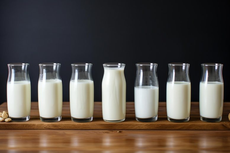 Milk Comparison Illustration