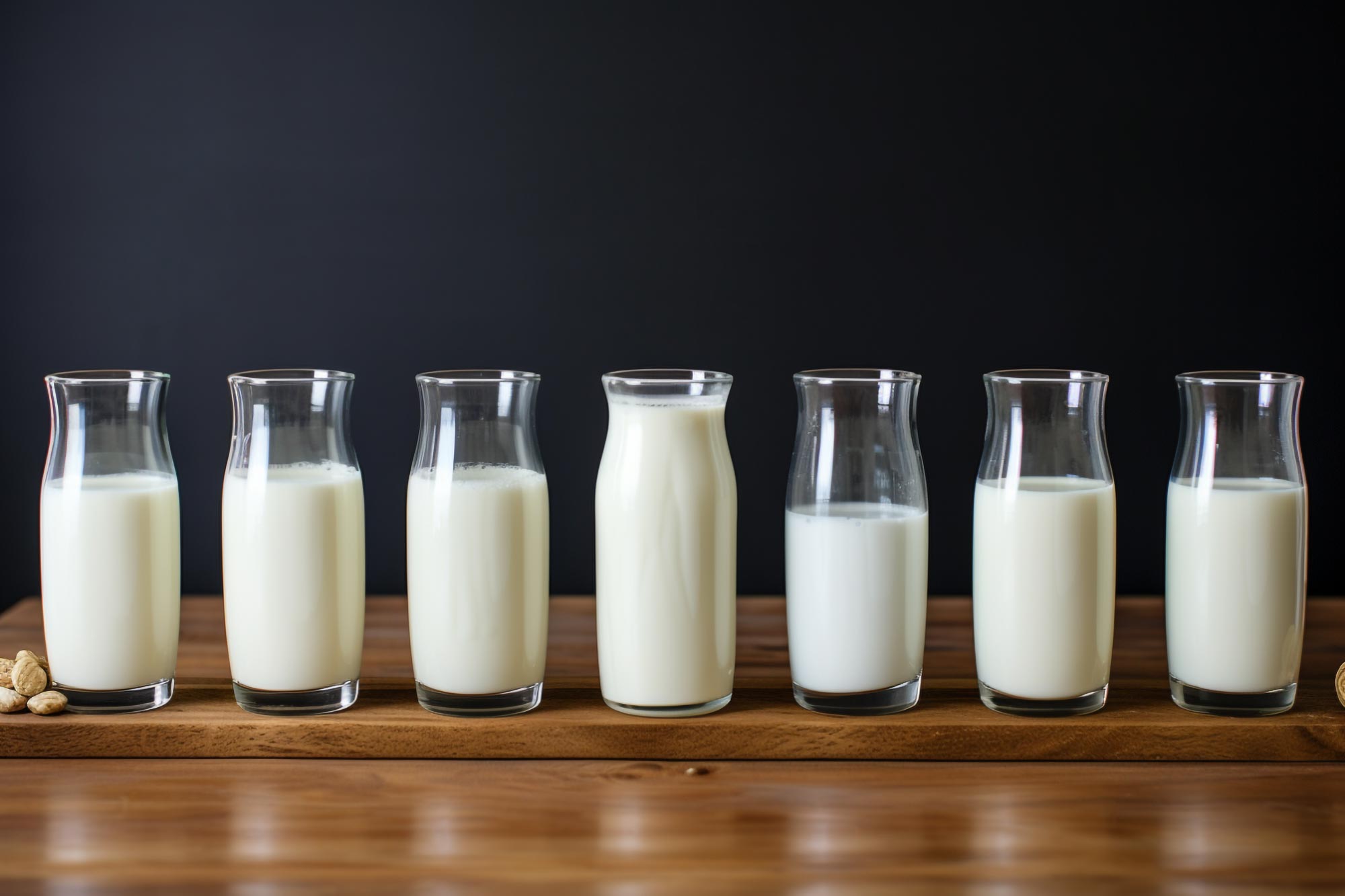 Milk Comparison Illustration