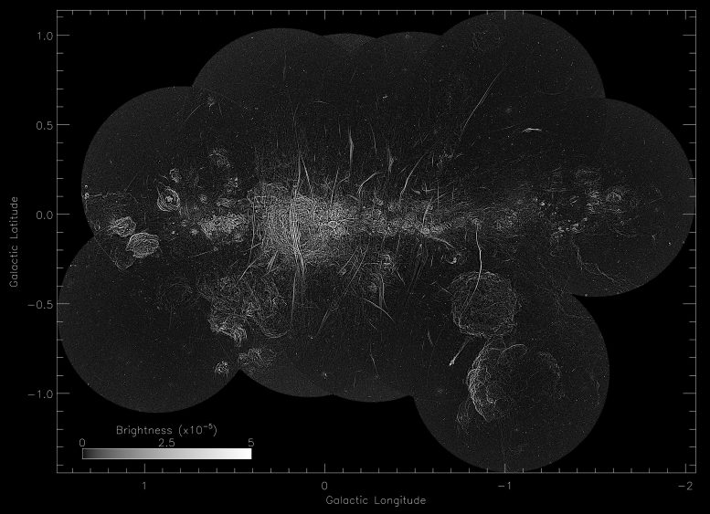 Milky Way Center Magnetic Filaments