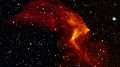 Milky Way Shockwave Complex Filamentary Structure