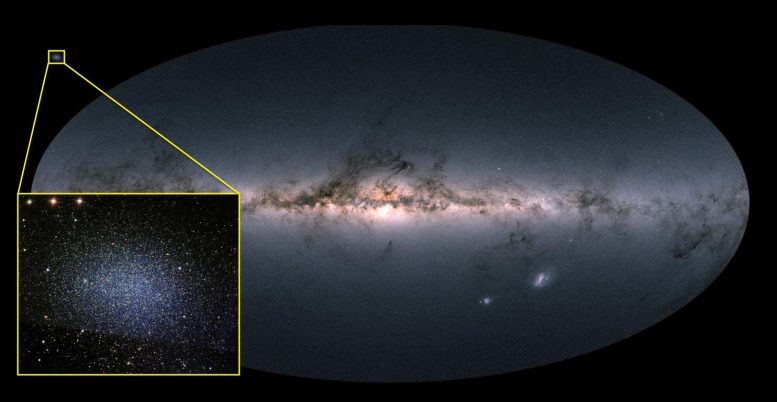 Galaxia Calea Lactee și sateliții săi Galaxy Leo I