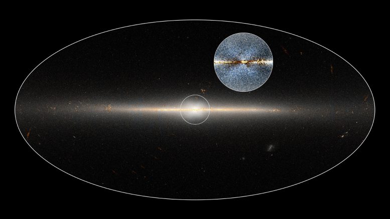 Milky Way’s Central Bulge of Stars Forms an X Shape