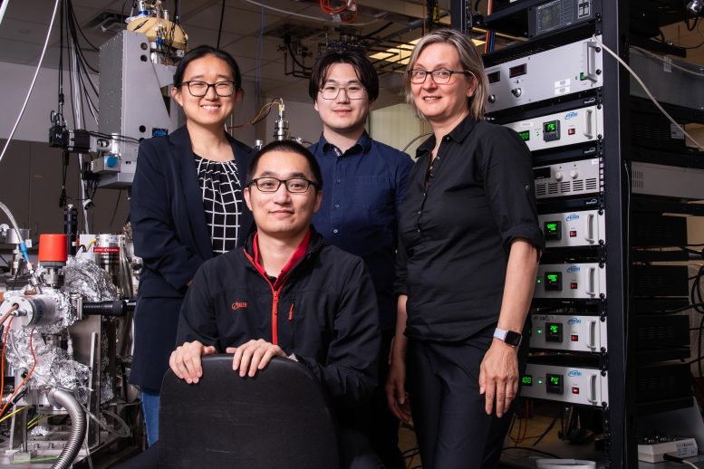 Ming Yi and Emilia Morosan Research Team