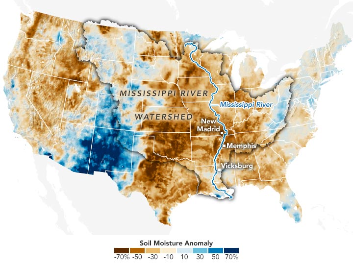 Mississippi River Watershed October 2022 Annotated