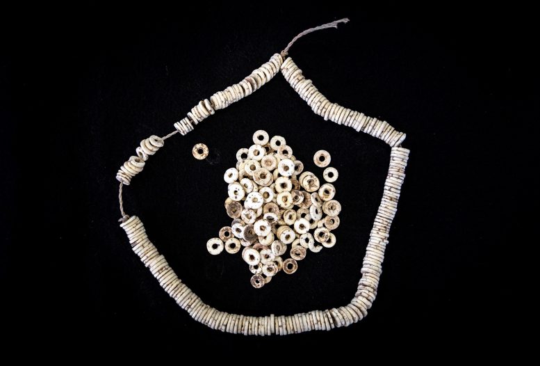 Modern Ostrich Eggshell Beads From Eastern Africa