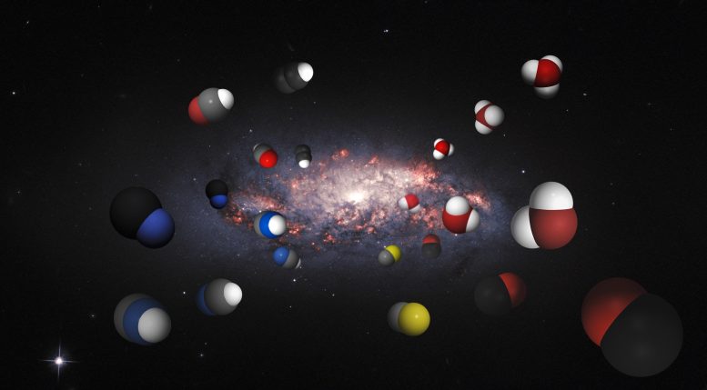 Molecules Found in Galaxy NCv1.143