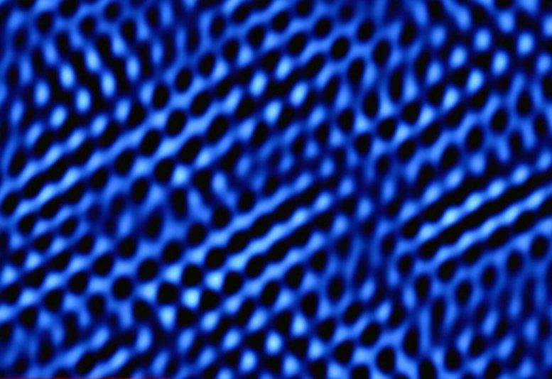 Molybdenene Surface Microscopic View