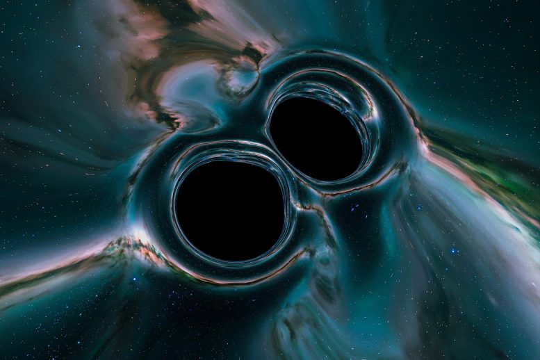 Moment Two Black Holes Merge