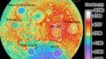 Moon-Based Cosmology Telescopes Potential Sites