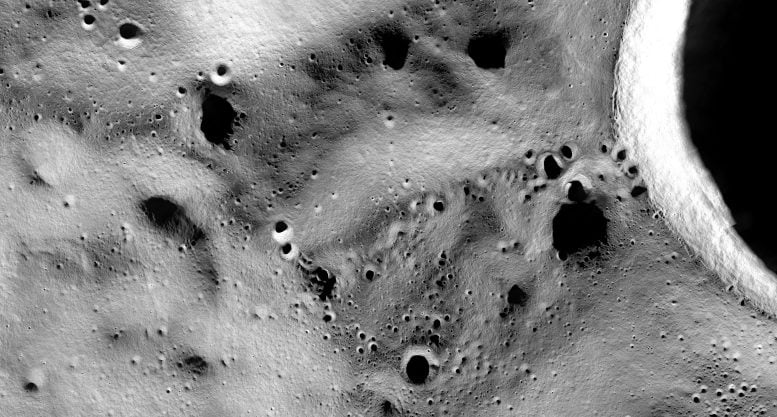 Lunar module site for intuitive mechanical Nova-C landers