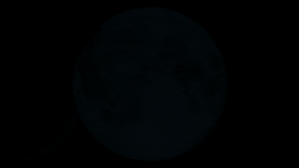 Fases de la luna vistas desde la Tierra