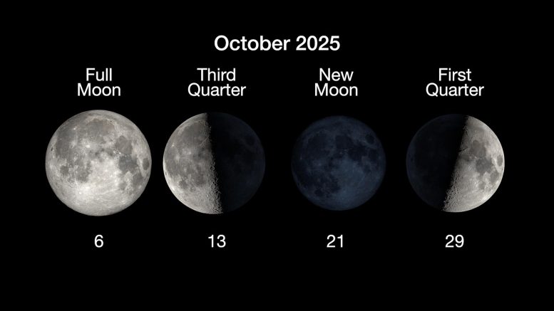 Moon Phases October 2025