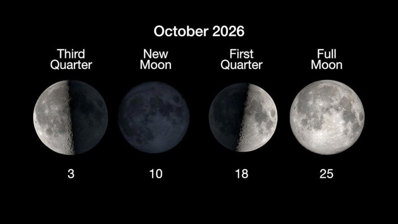 Moon Phases October 2026