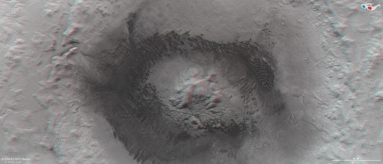 Moreux Crater 3D