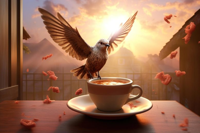 Morning Coffee Art Illustration