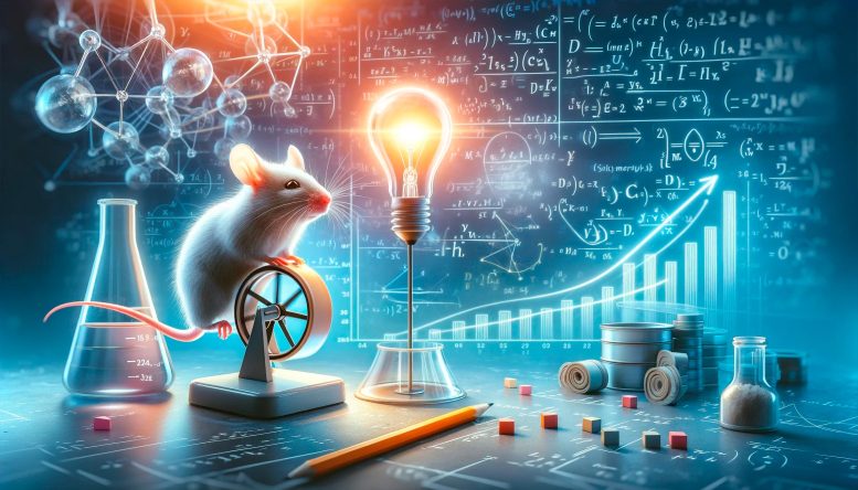 Mouse Brain Science Concept Art