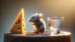Mouse Cheese Water