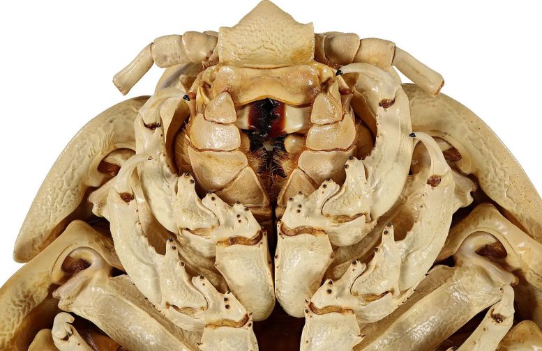 Mouth Parts of the Species Bathynomus Tuebingoborikensis