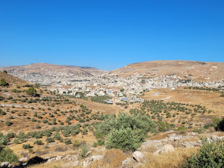 Mt. Gerizim and Mt. Ebal