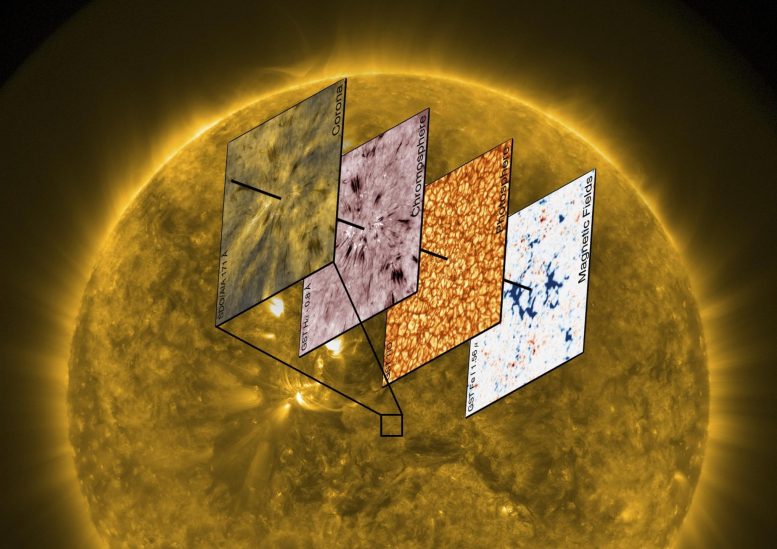 Multi-Layered View of Solar Spicules