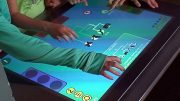 Multi-touch tables allow several users to work simultaneously