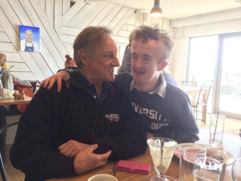 Mungo Fisher With His Father