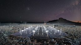 Murchison Widefield Array Radio Telescope Night